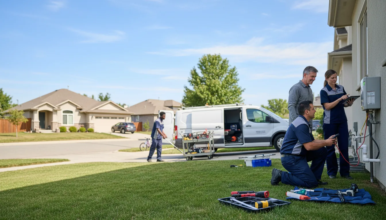 Tankless water heater service in Russell Springs, KY